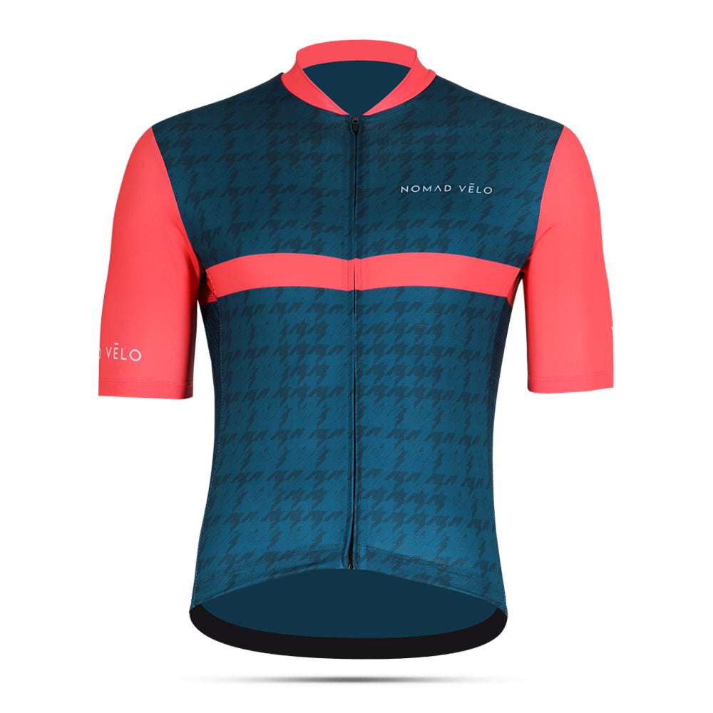 Cycling Fluor Neon Jersey – High Visibility Aero Fit for Speed and Safety | Nomad Vélo