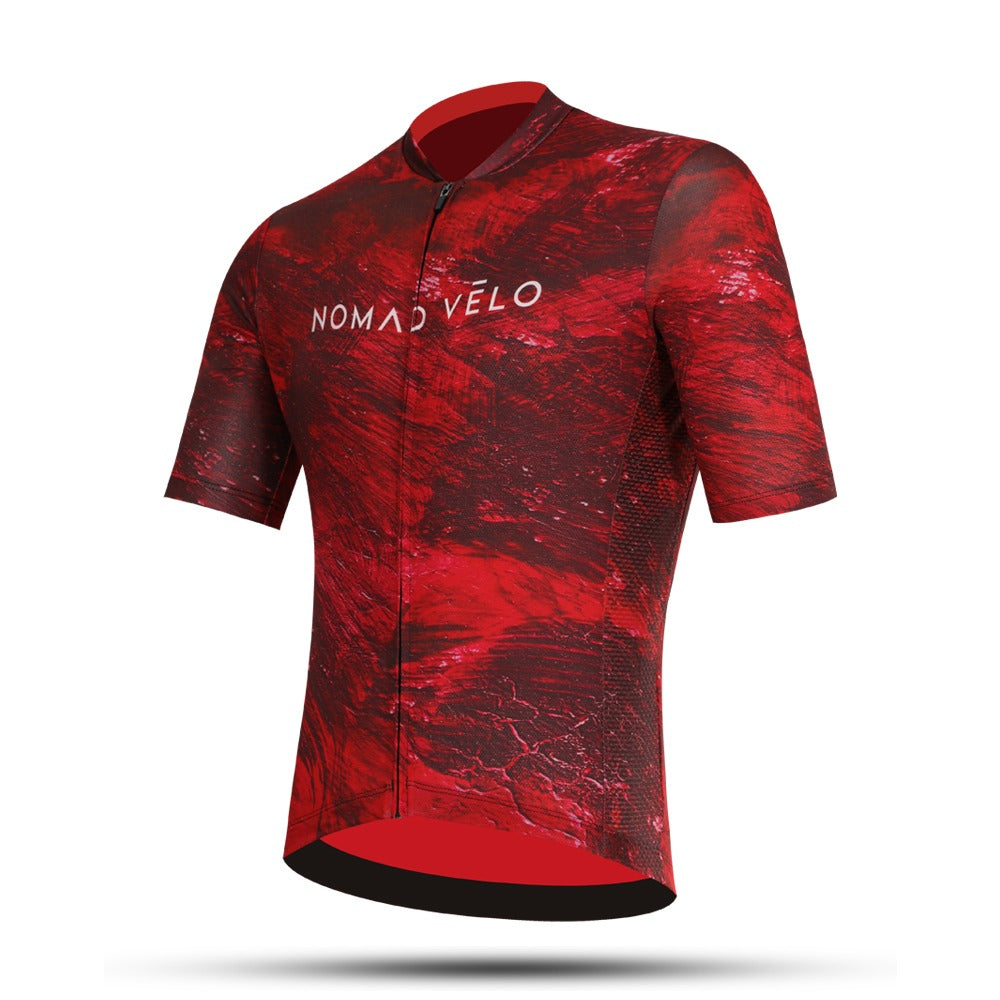 Cycling Vinous Deep Red Jersey – Pro Fit for High-Performance Road Racing | Nomad Vélo