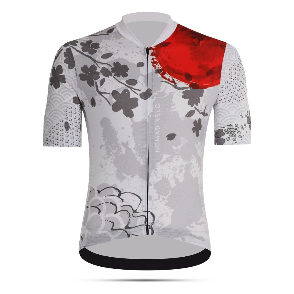 Cycling Tiger Striped Jersey – Pro Fit with Bold Design for Road Performance | Nomad Vélo