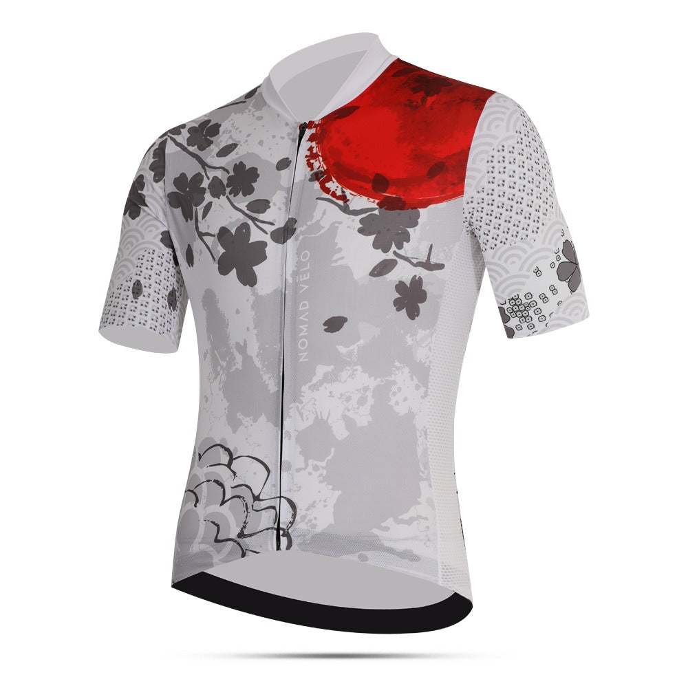 Cycling Tiger Striped Jersey – Pro Fit with Bold Design for Road Performance | Nomad Vélo