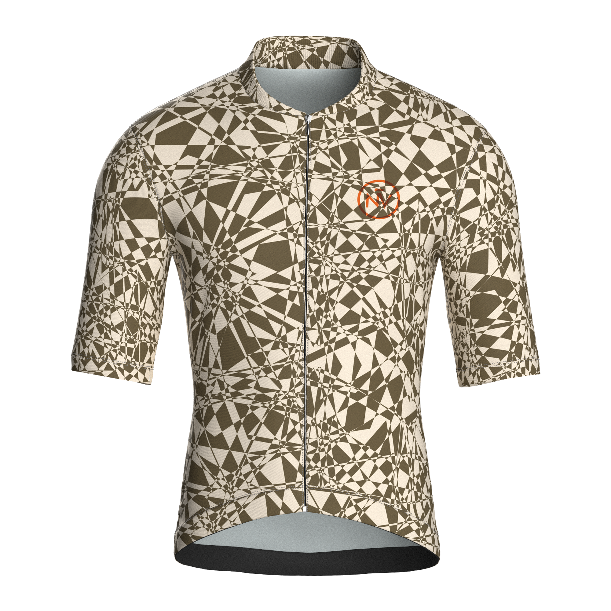 Khaki Sublime Aero Cycling Jersey - Khaki Sublime Jersey