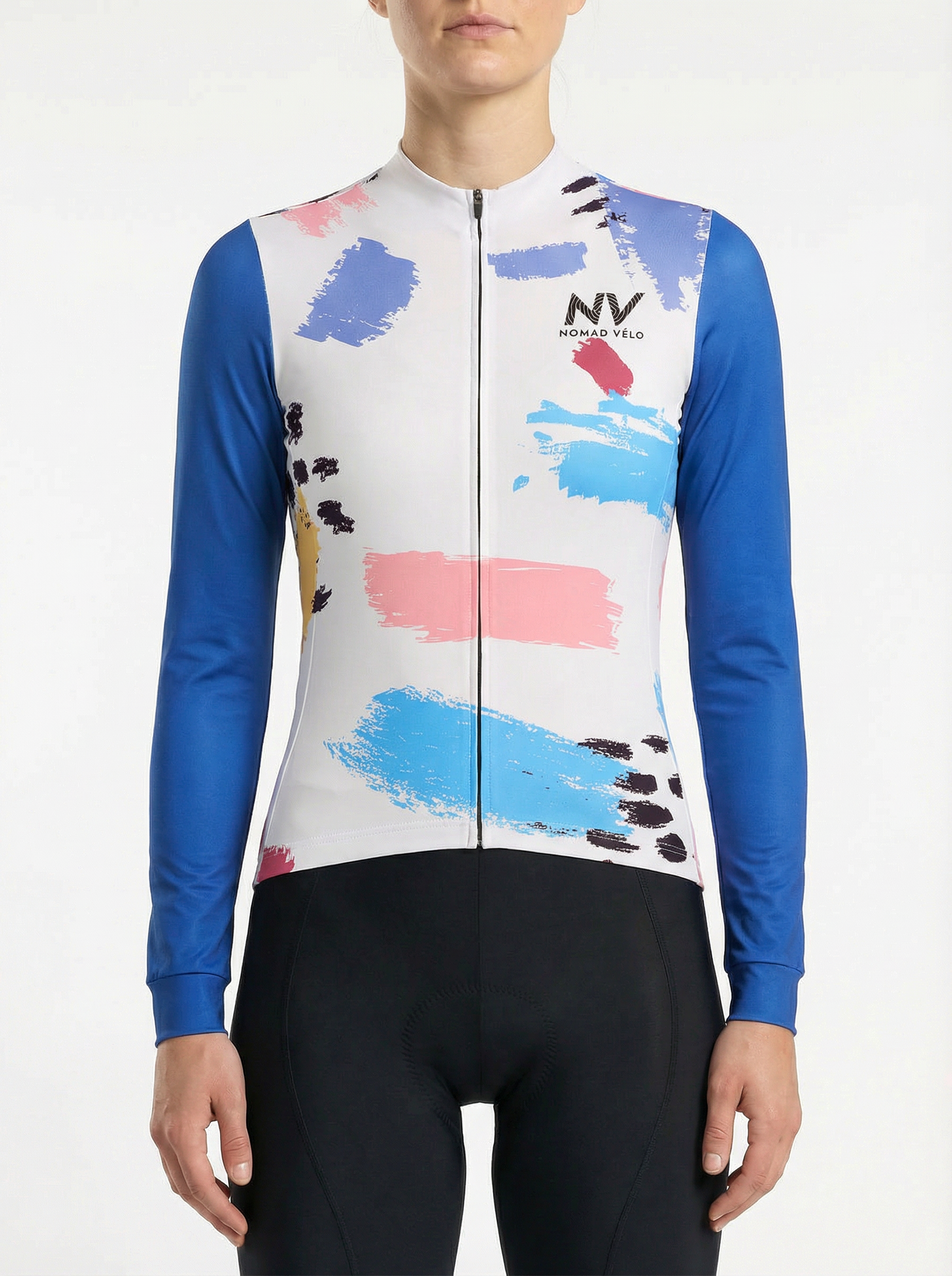 Cycling Race Long Sleeve Jersey – Aero Pro Competition Performance Fast | Nomad Vélo