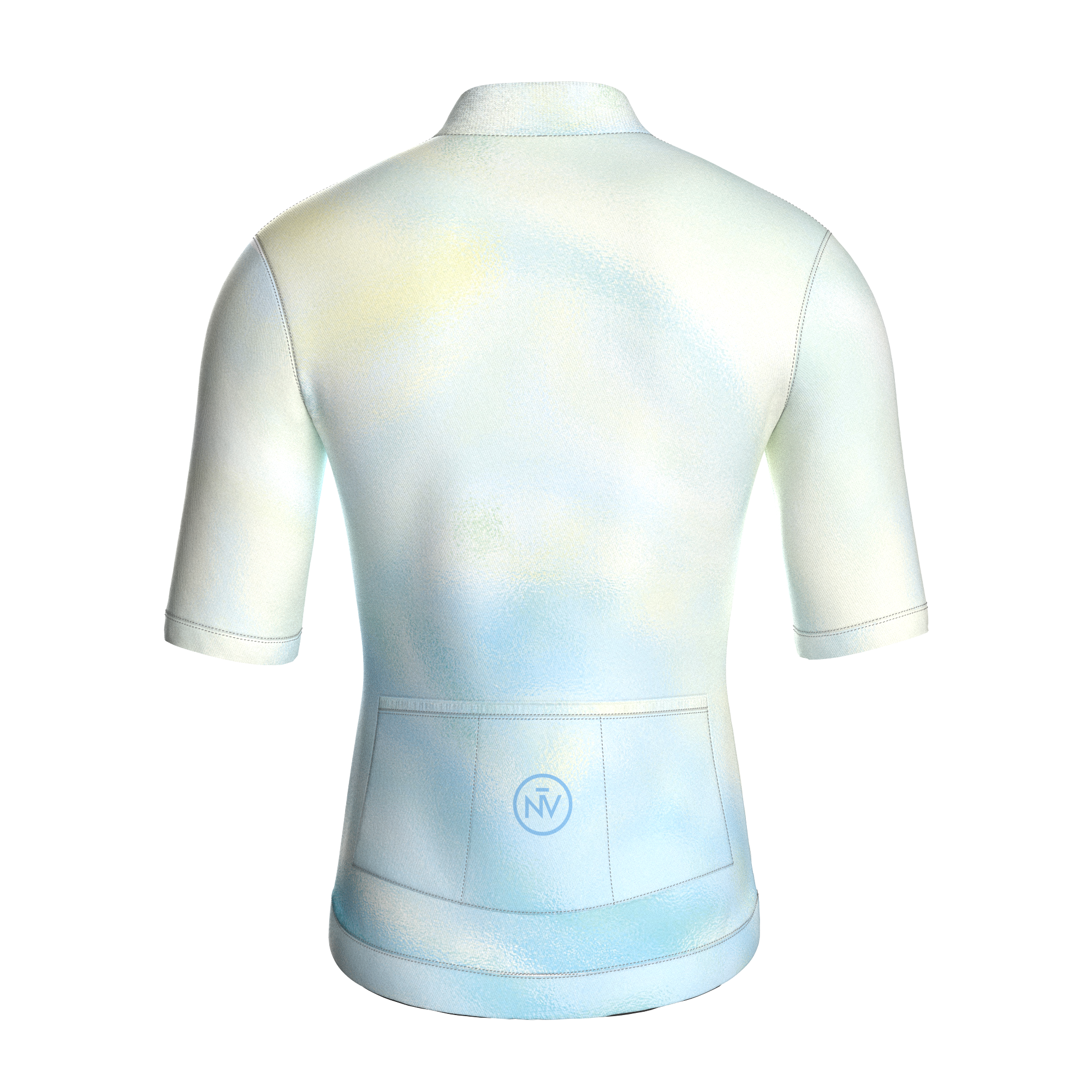 Yellow Rainbow Aero Cycling Jersey - Yellow Rainbow Jersey