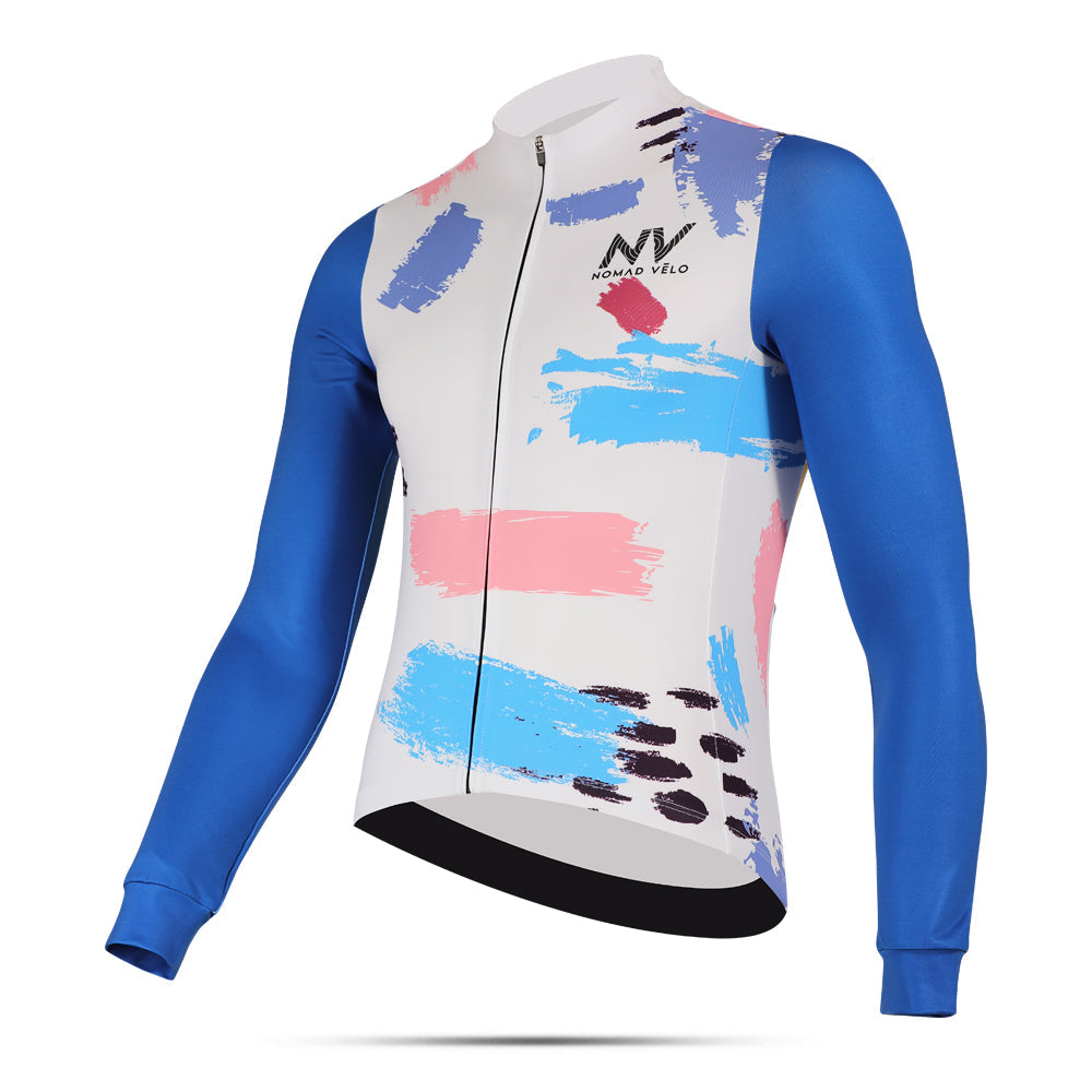 Cycling Race Long Sleeve Jersey – Aero Pro Competition Performance Fast | Nomad Vélo