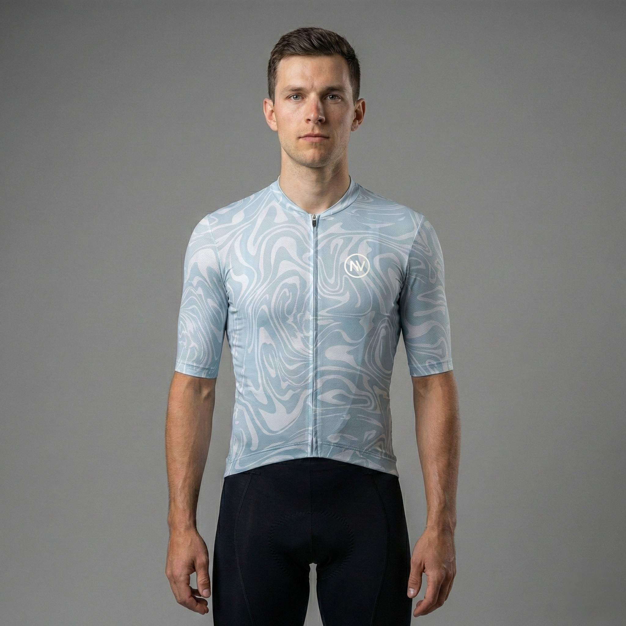 Blue Oasis Aero Cycling Jersey - Blue Oasis Jersey