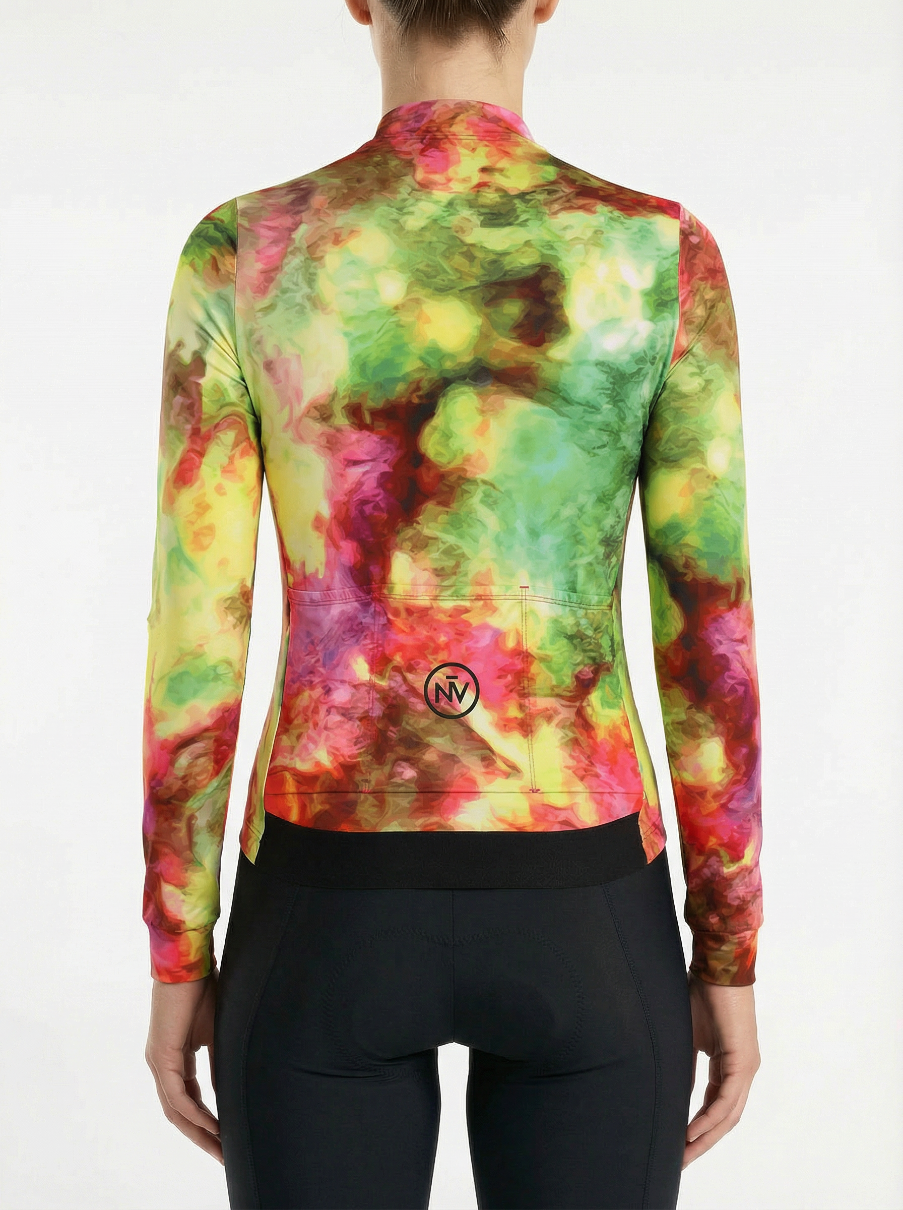 Cycling Spectrum Long Sleeve Jersey – Aero Fit Colorful Multicolor Design Fast | Nomad Vélo