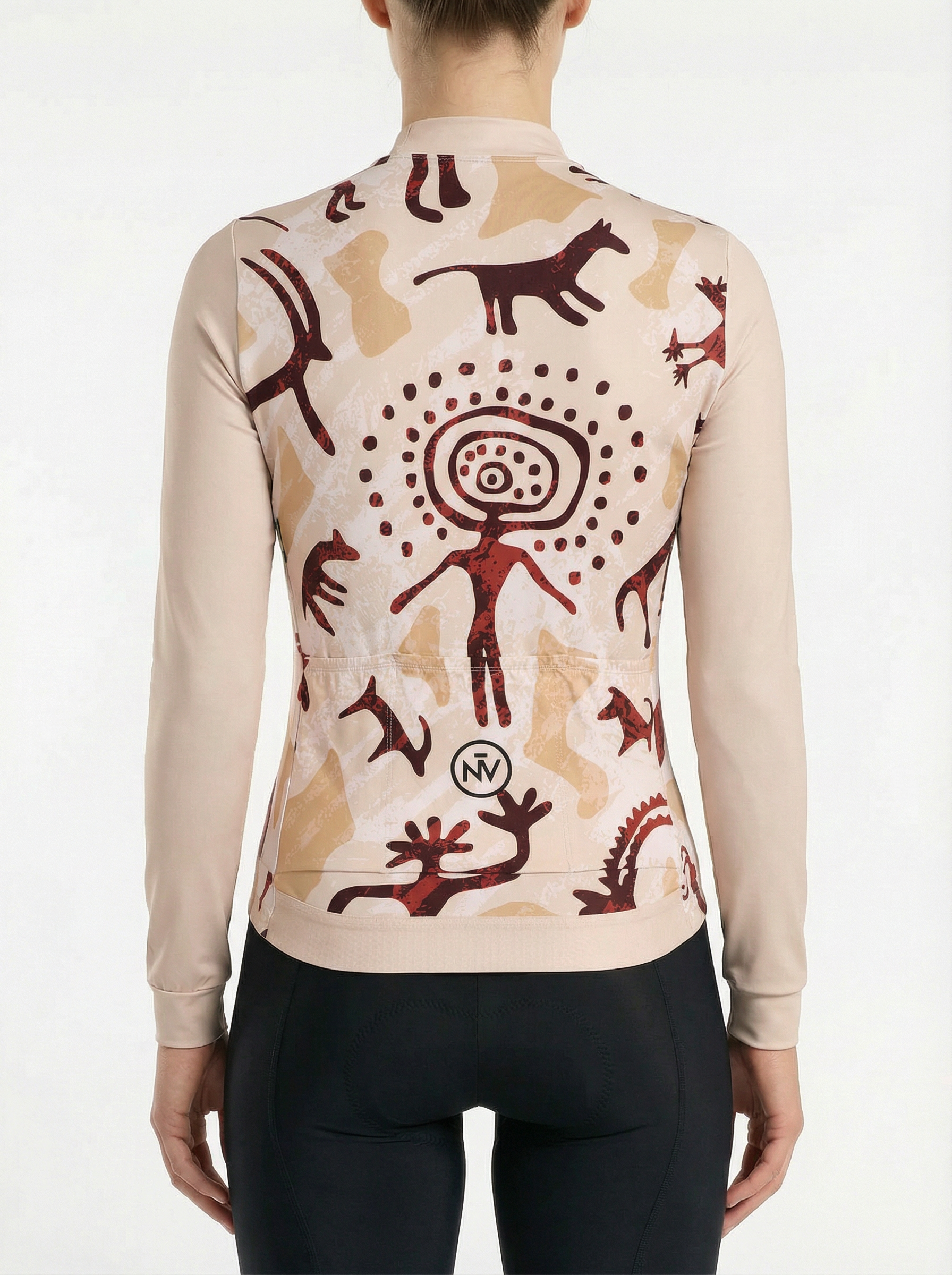 Cycling Way Finder Long Sleeve Jersey – Aero Fit Thermal Navigation Explorer Winter | Nomad Vélo