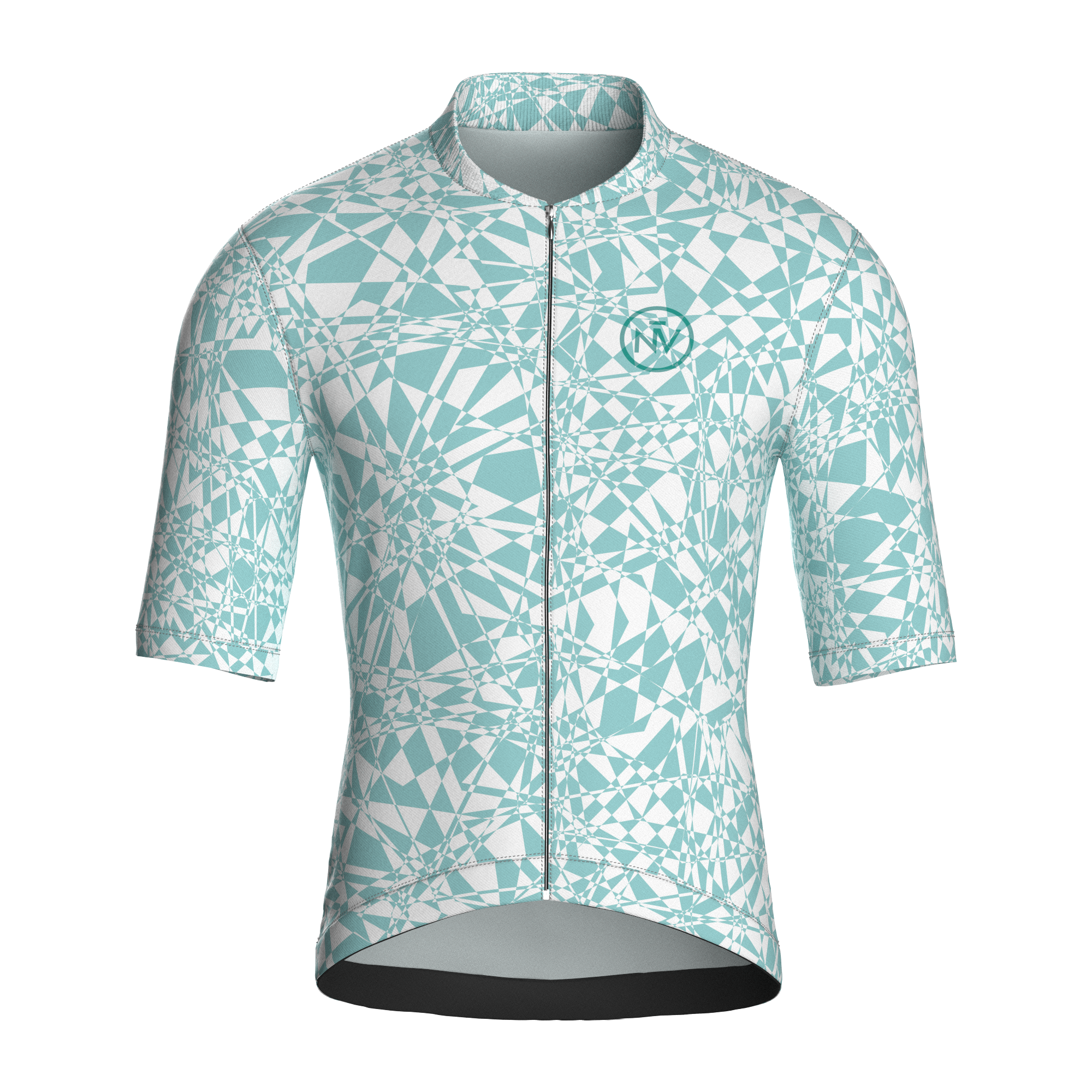 Light Blue Sublime Aero Cycling Jersey - Light Blue Sublime Jersey