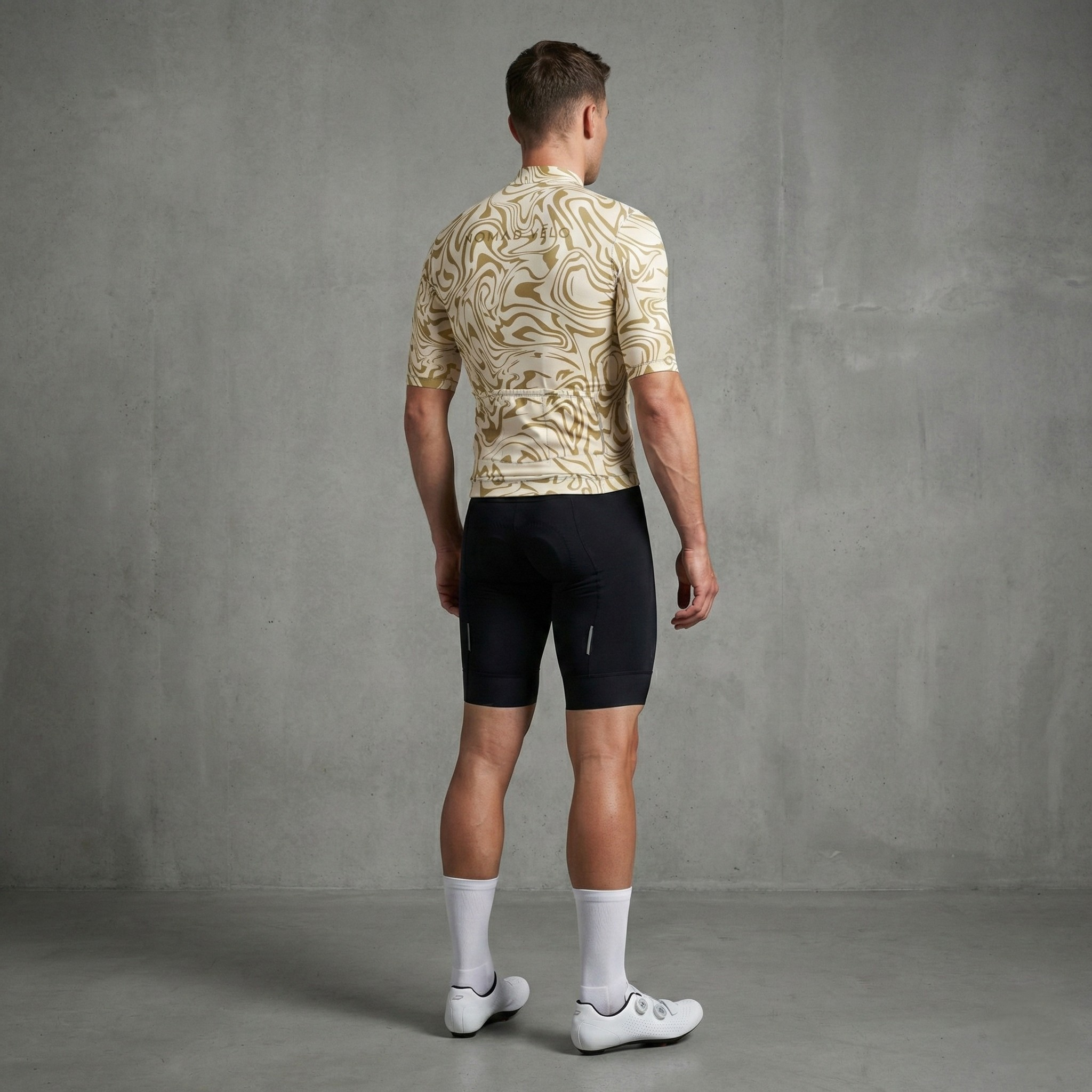 Beige Oasis Aero Cycling Jersey - Beige Oasis Jersey