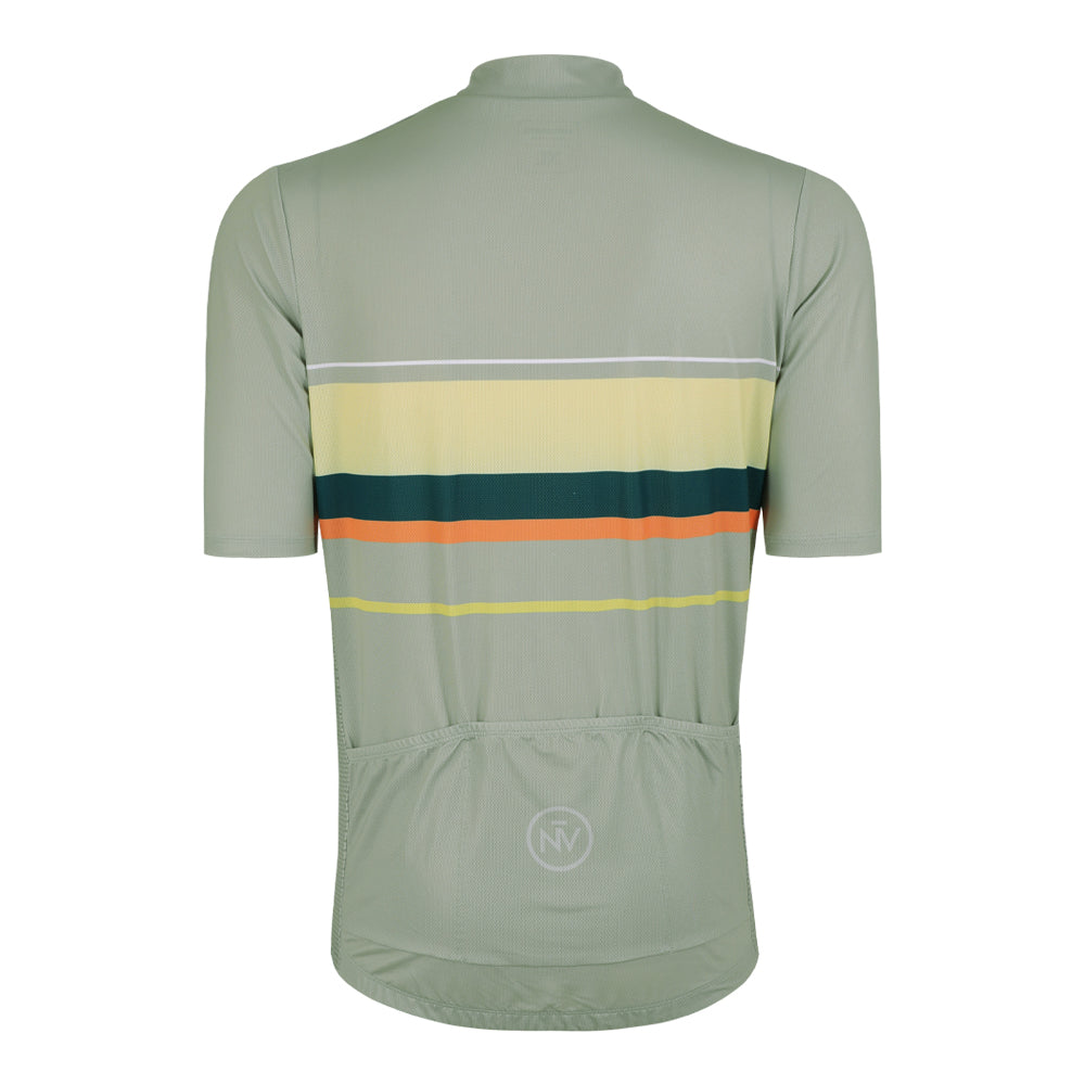 Cycling Green Classic Jersey – Short Sleeve Race Slim Fit Aero Comfort | Nomad Vélo