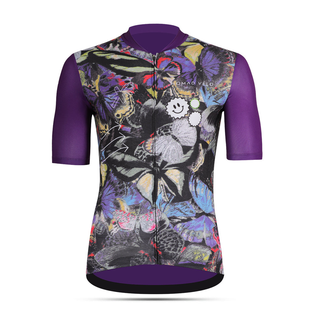 Cycling Cosmik Jersey – Short Sleeve Aero Fit Star Pattern Bold Design | Nomad Vélo