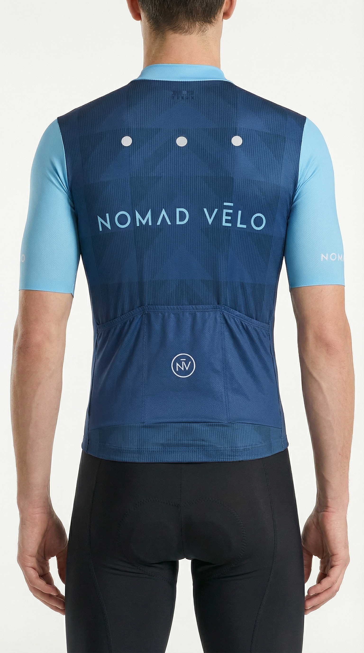 Cycling Sky Light Blue Jersey – Performance Aero Cut for Hot Weather Rides | Nomad Vélo