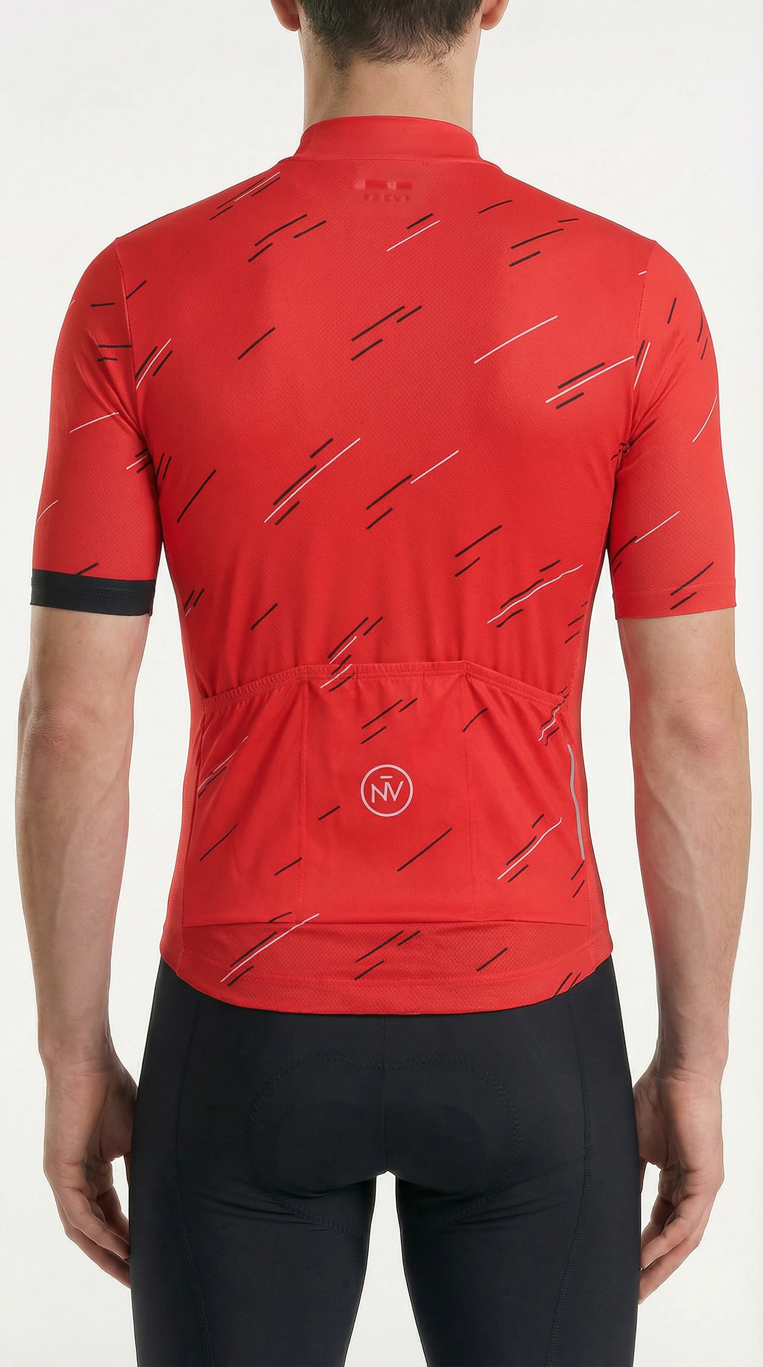 Cycling Vermilion Bright Orange Jersey – Aero Fit for Summer Training Rides | Nomad Vélo