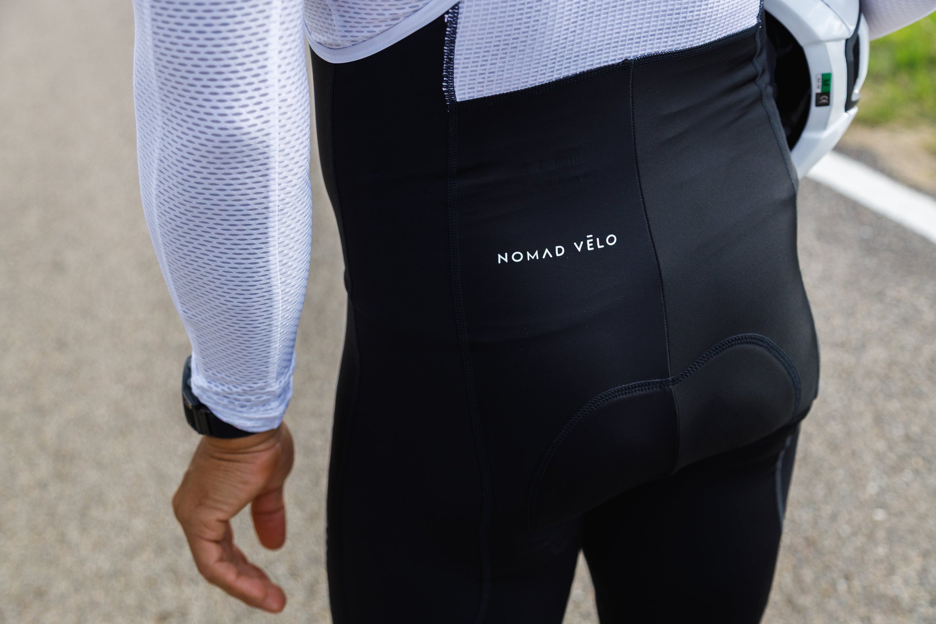 Cycling Black Bib Tights – Thermal Race Slim Fit Winter Riding | Nomad Vélo