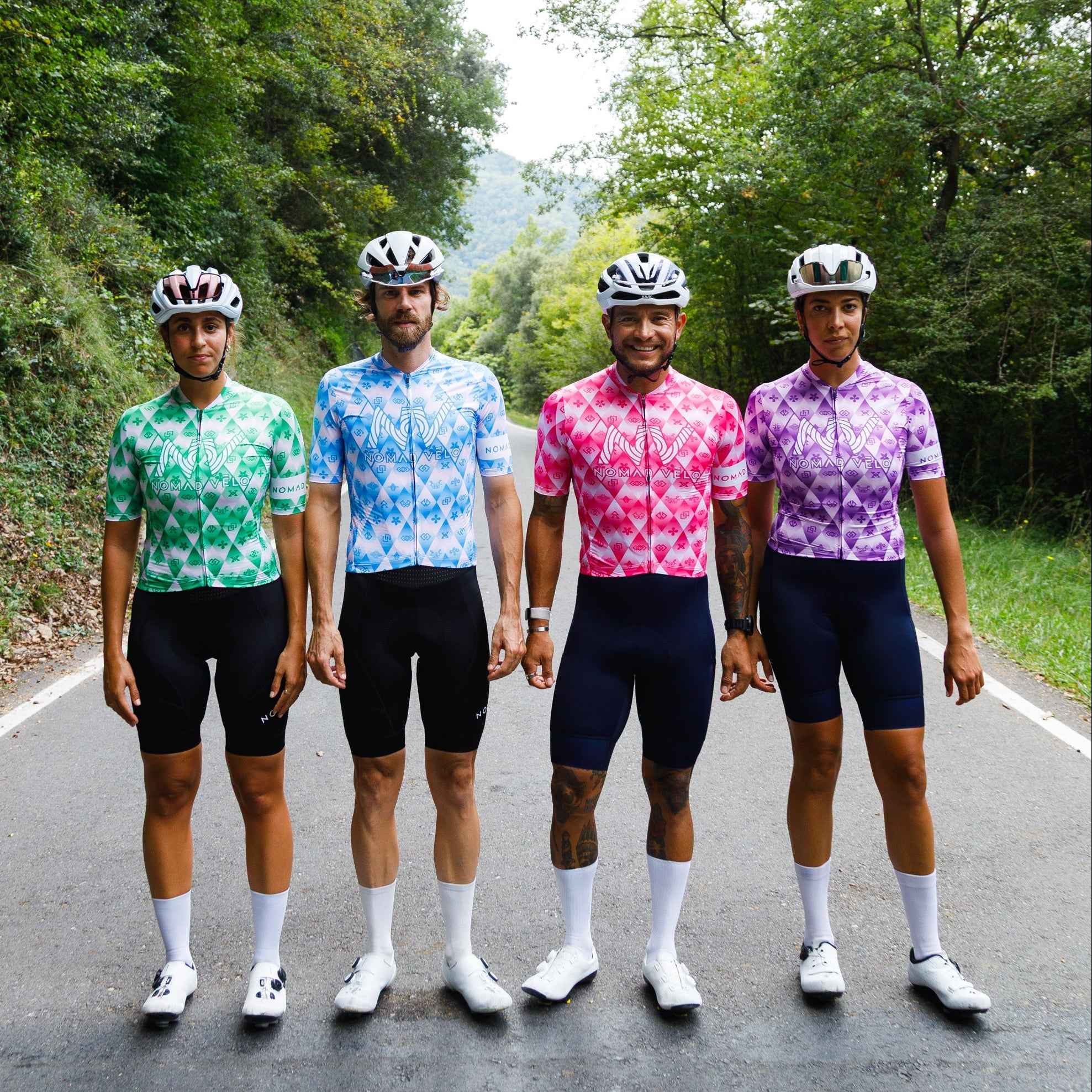 Cycling Green Jersey – Race Slim Fit Aero High Performance Road | Nomad Vélo