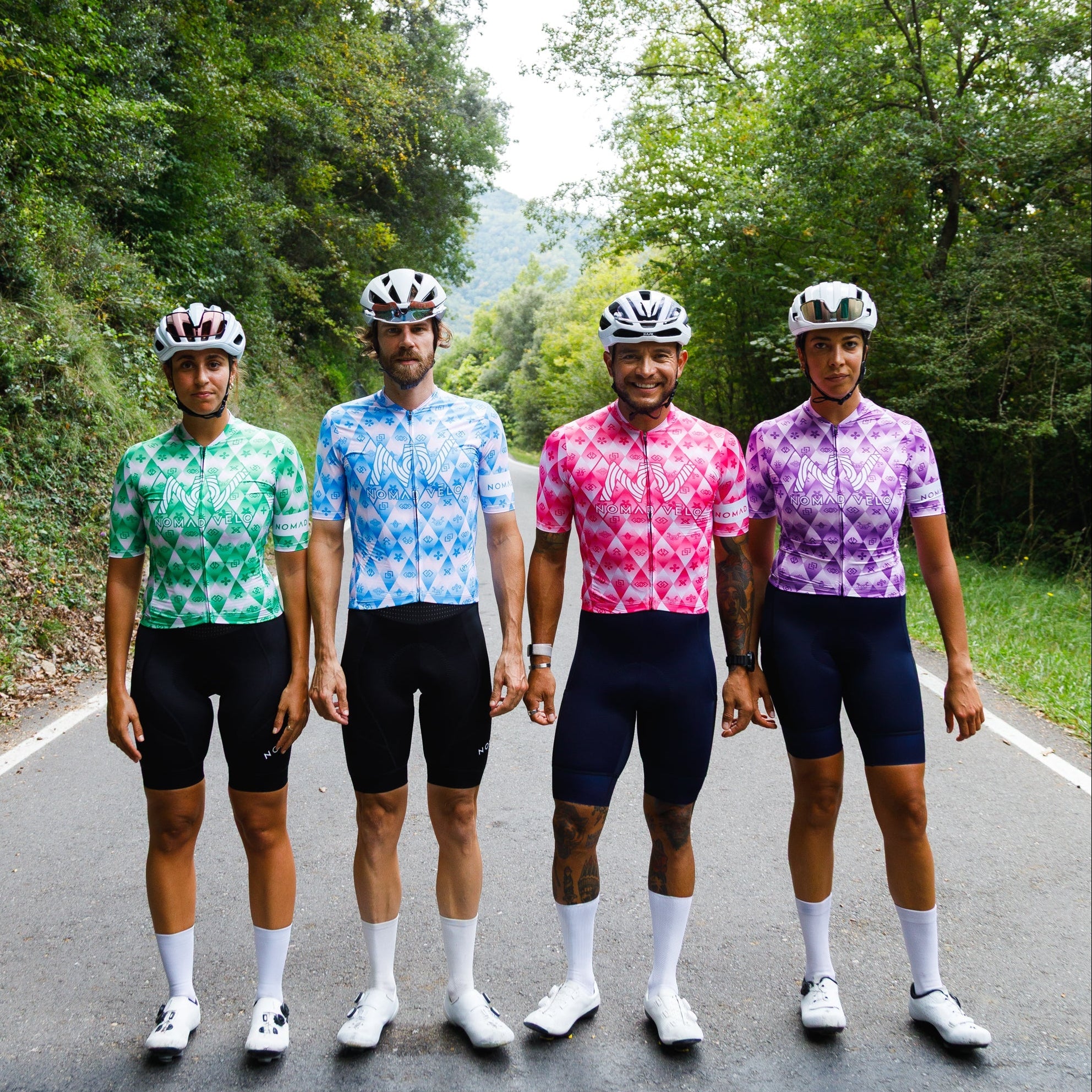 Cycling Purple Jersey – Race Slim Fit Aero High Performance Road | Nomad Vélo