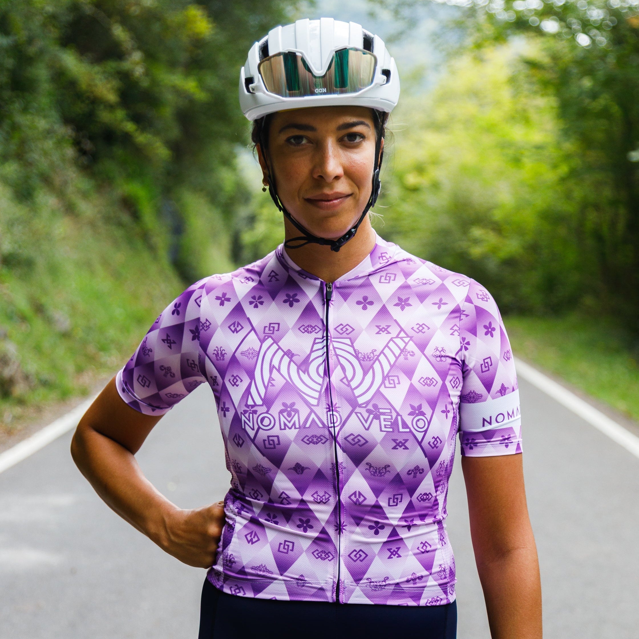 Cycling Purple Jersey – Race Slim Fit Aero High Performance Road | Nomad Vélo