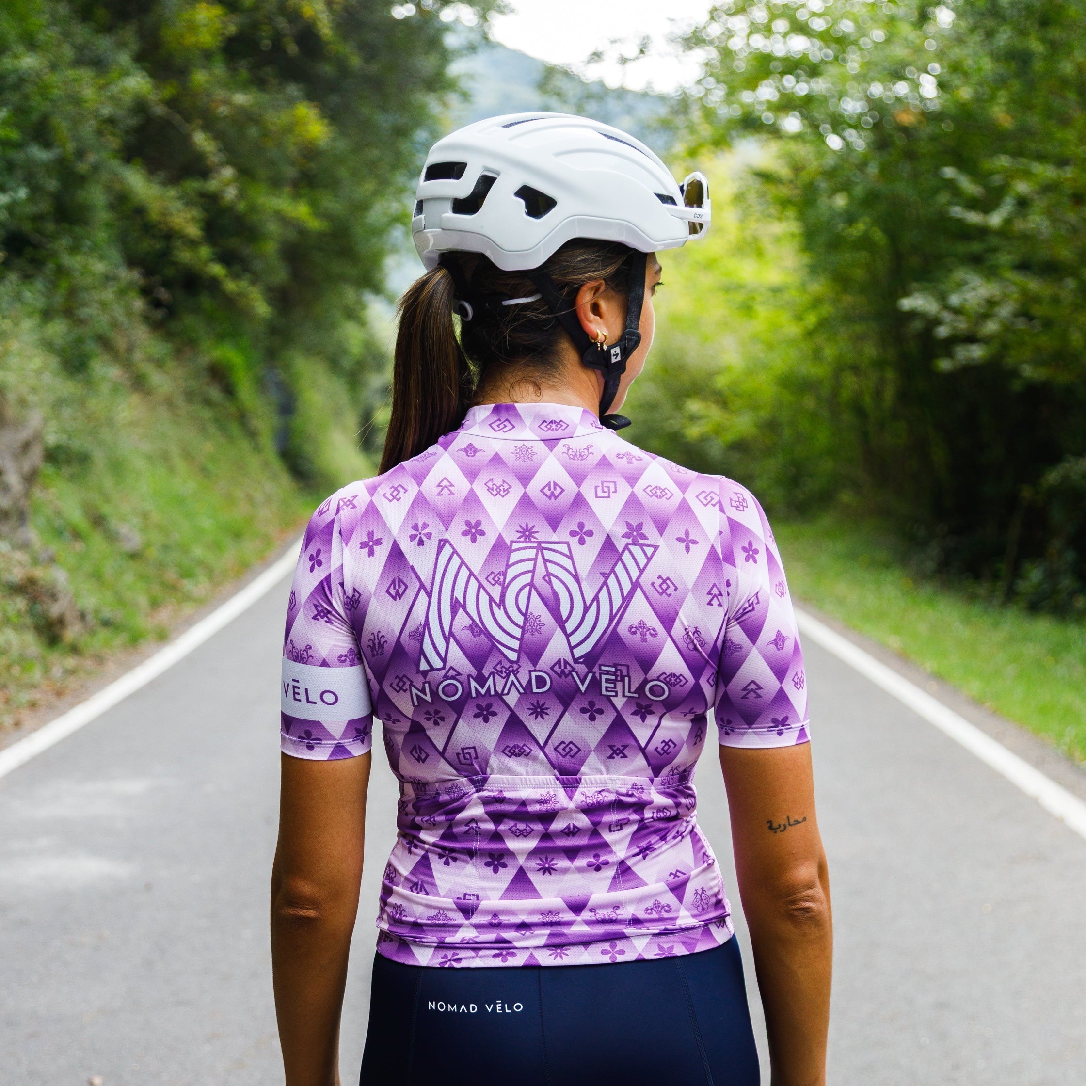 Cycling Purple Jersey – Race Slim Fit Aero High Performance Road | Nomad Vélo