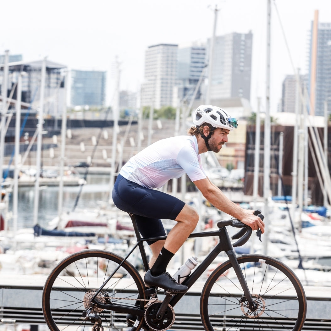 Cycling Pure Jersey – Short Sleeve Aero Fit Ultra-Minimal Clean Look Design | Nomad Vélo