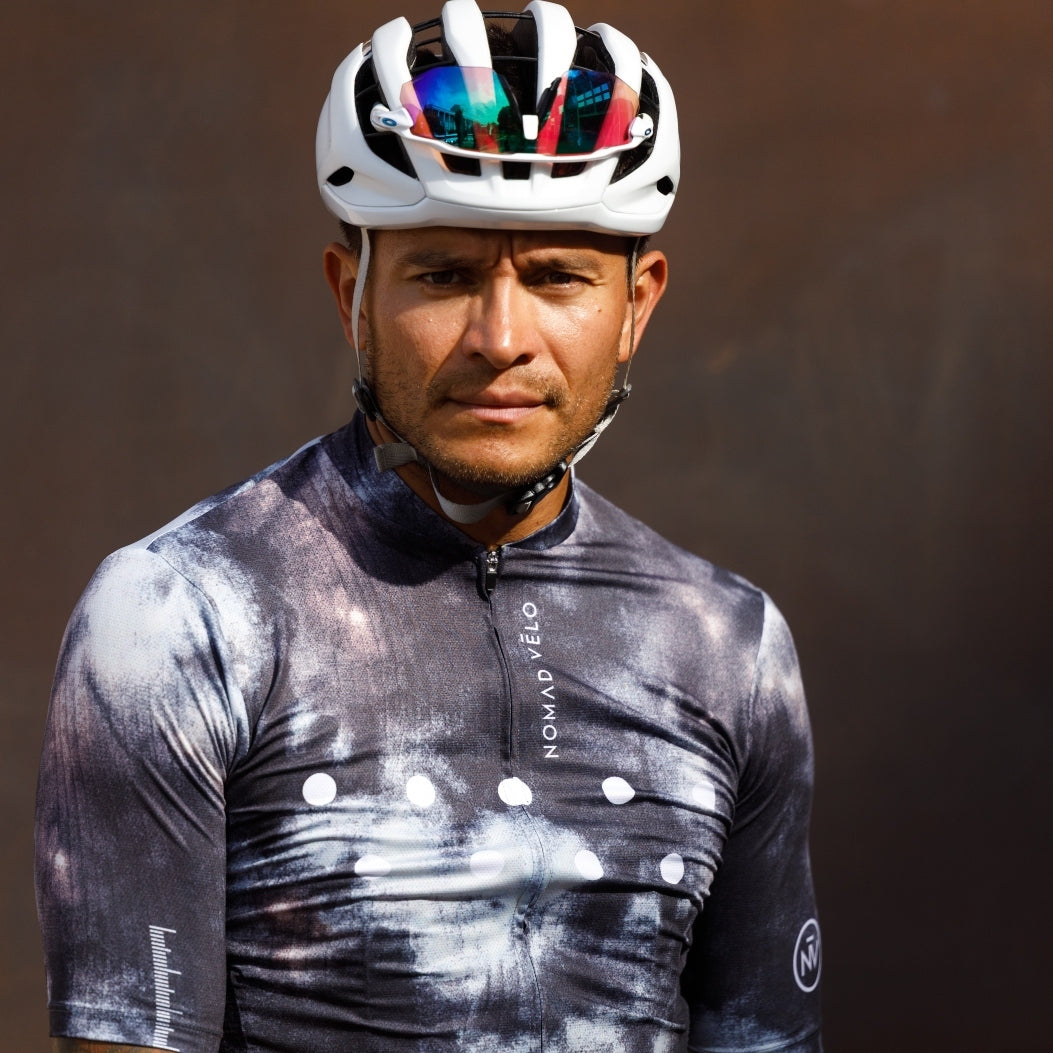 Cycling Horizon Jersey – Short Sleeve Aero Fit Gradient Design Fast Rides | Nomad Vélo