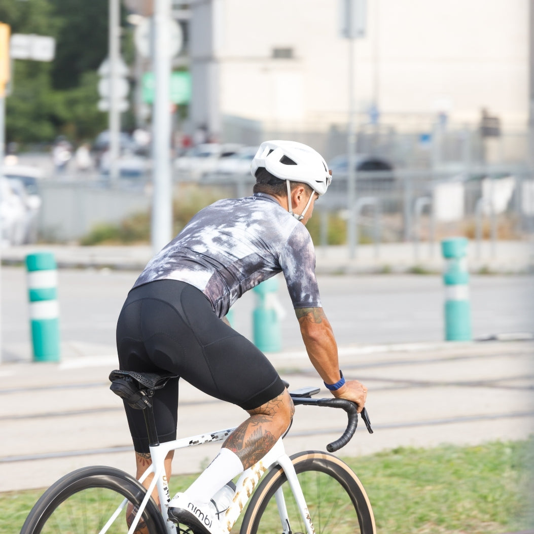 Cycling Black Bib Shorts – Padded All-Day Comfort Performance Chamois | Nomad Vélo