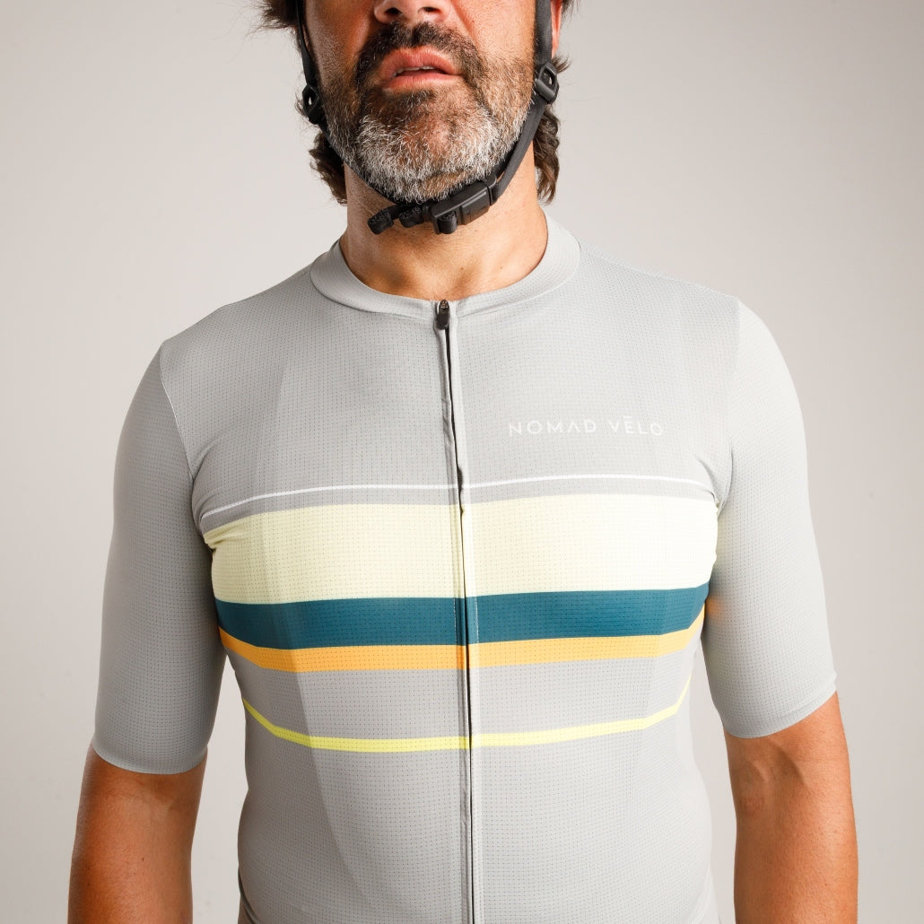 Cycling Green Classic Jersey – Short Sleeve Race Slim Fit Aero Comfort | Nomad Vélo