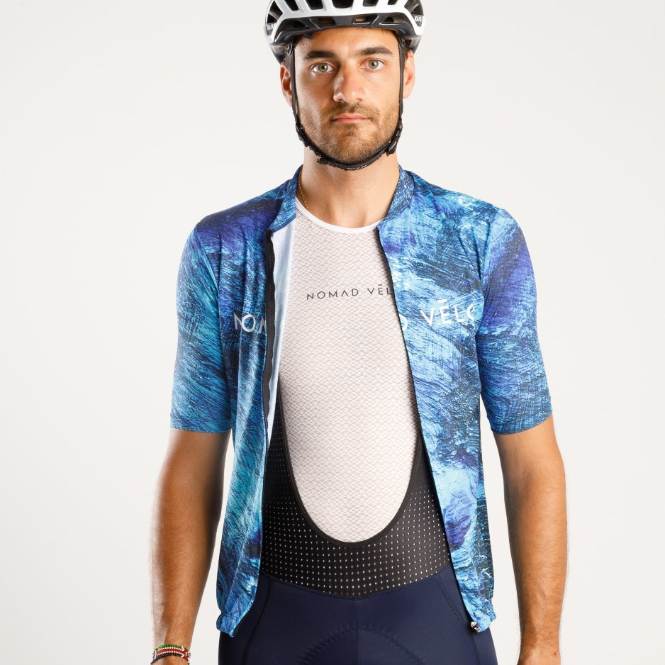 Cycling White Base Layer – Lightweight Breathable Summer Performance Underlayer | Nomad Vélo