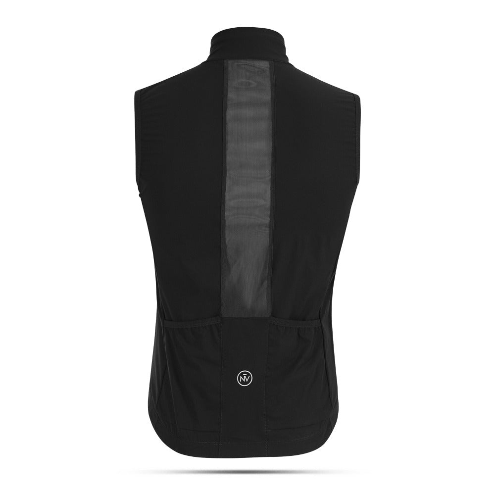 Windproof Cycling Vest – Sleeveless Lightweight Aero Race Fit | Nomad Vélo