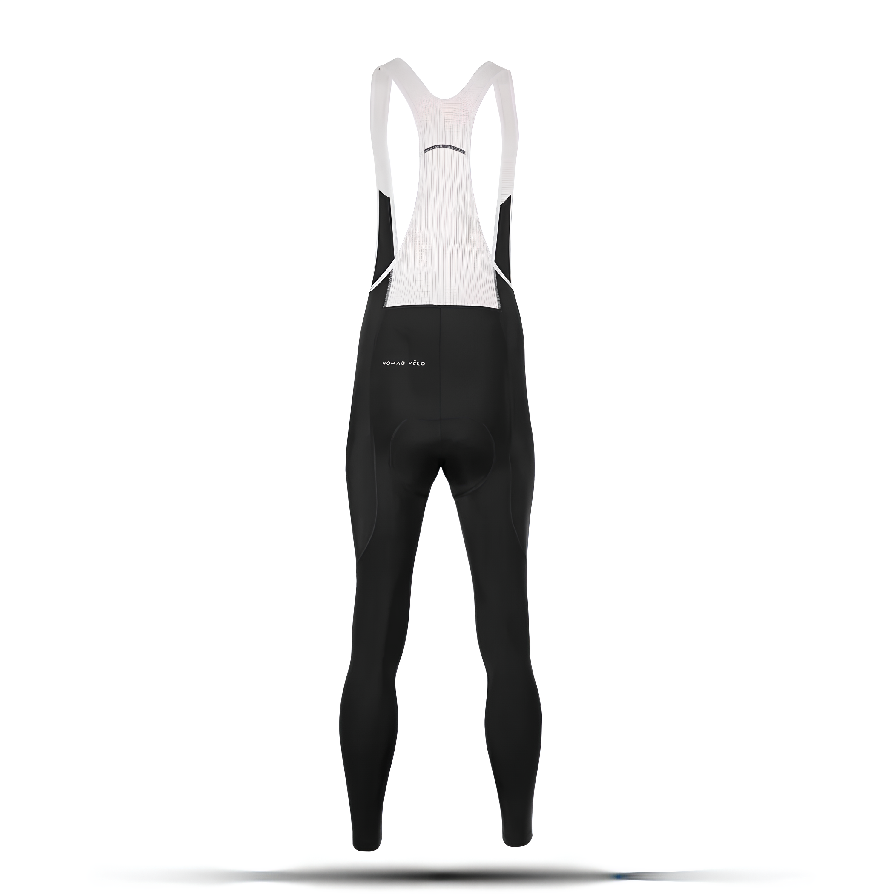 Cycling Black Bib Tights – Thermal Race Slim Fit Winter Riding | Nomad Vélo