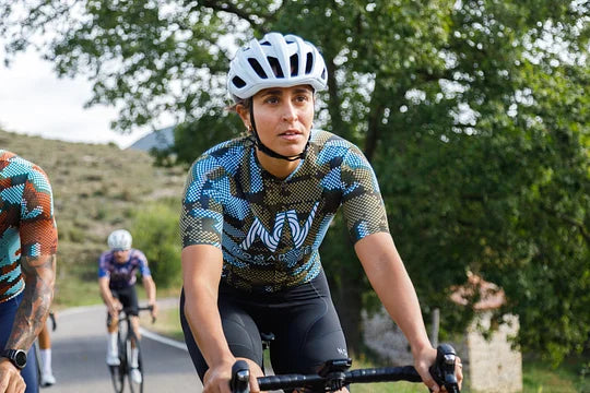 Cycling Khaki Pro Jersey – Short Sleeve Race Slim Fit Techwave Aero Pattern | Nomad Vélo