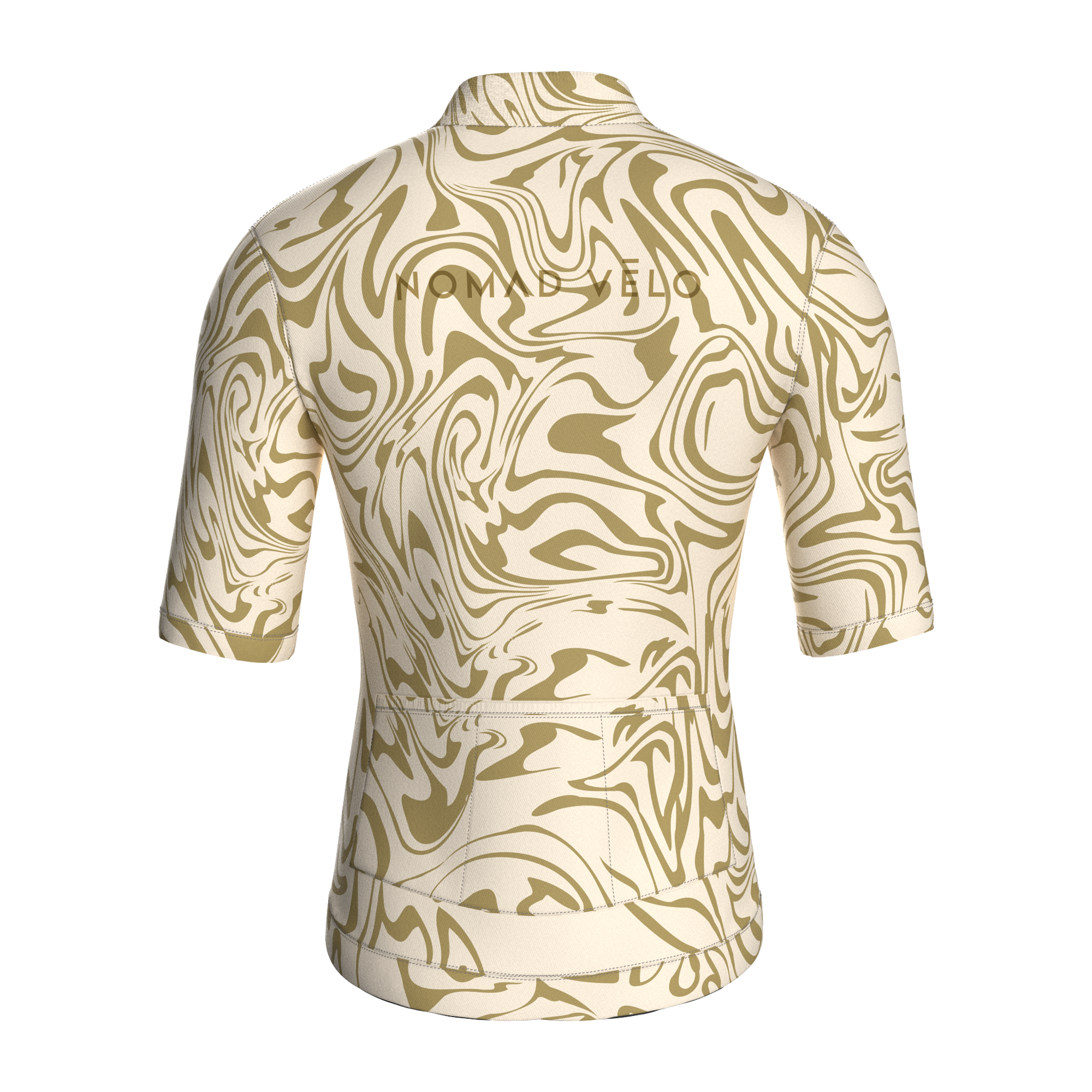 Beige Oasis Aero Cycling Jersey - Beige Oasis Jersey